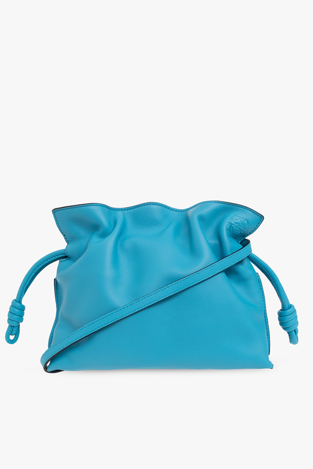 Blue 'Flamenco Mini' shoulder bag Loewe - hammock shoulder bag loewe bag  chocolate black - SchaferandweinerShops Japan